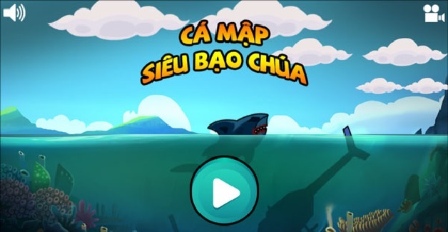 Game cá mập siêu bạo chúa tại gamekinhdinet 